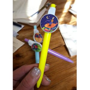 Set 6 Lápices de Tinta Azul