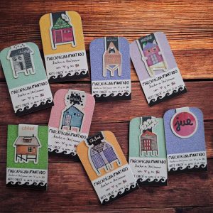 Set 10 marcapaginas de imán PALAFITOS