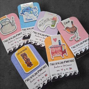 Set 10 marcapaginas de imán Chiloé