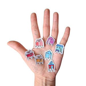 PACK 100 IMANES TALLA S